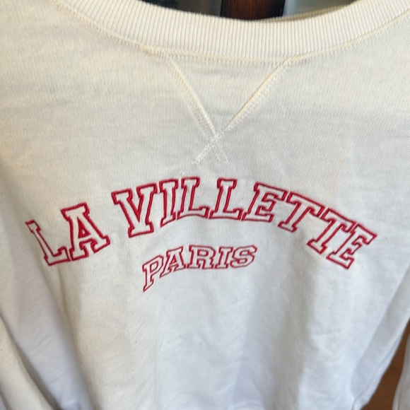 White crewneck - Picture 2 of 2